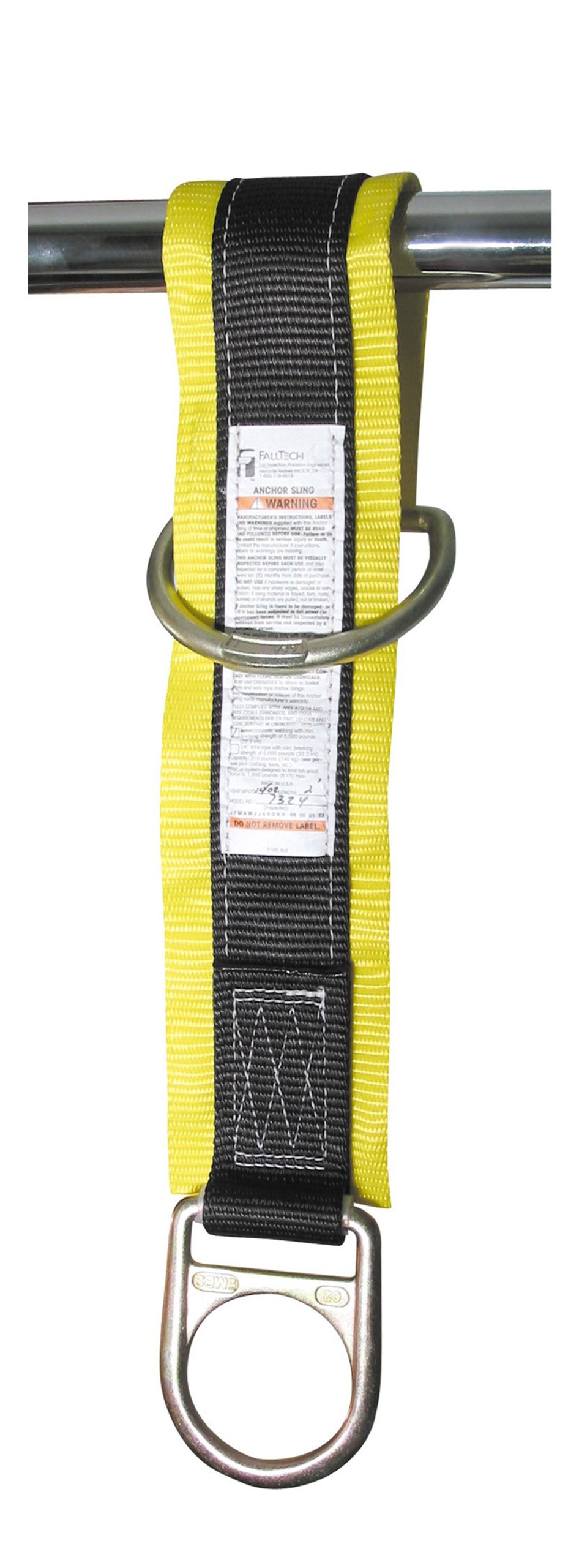 FallTech 7373 Pass-Thru Web Anchor Sling, 12-Foot