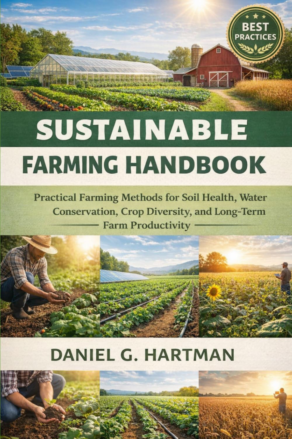 Sustainable Farming Handbook: Practical Farming Methods for Soil Health, Water Conservation, Crop Diversity, and Long-Term Farm Productivity