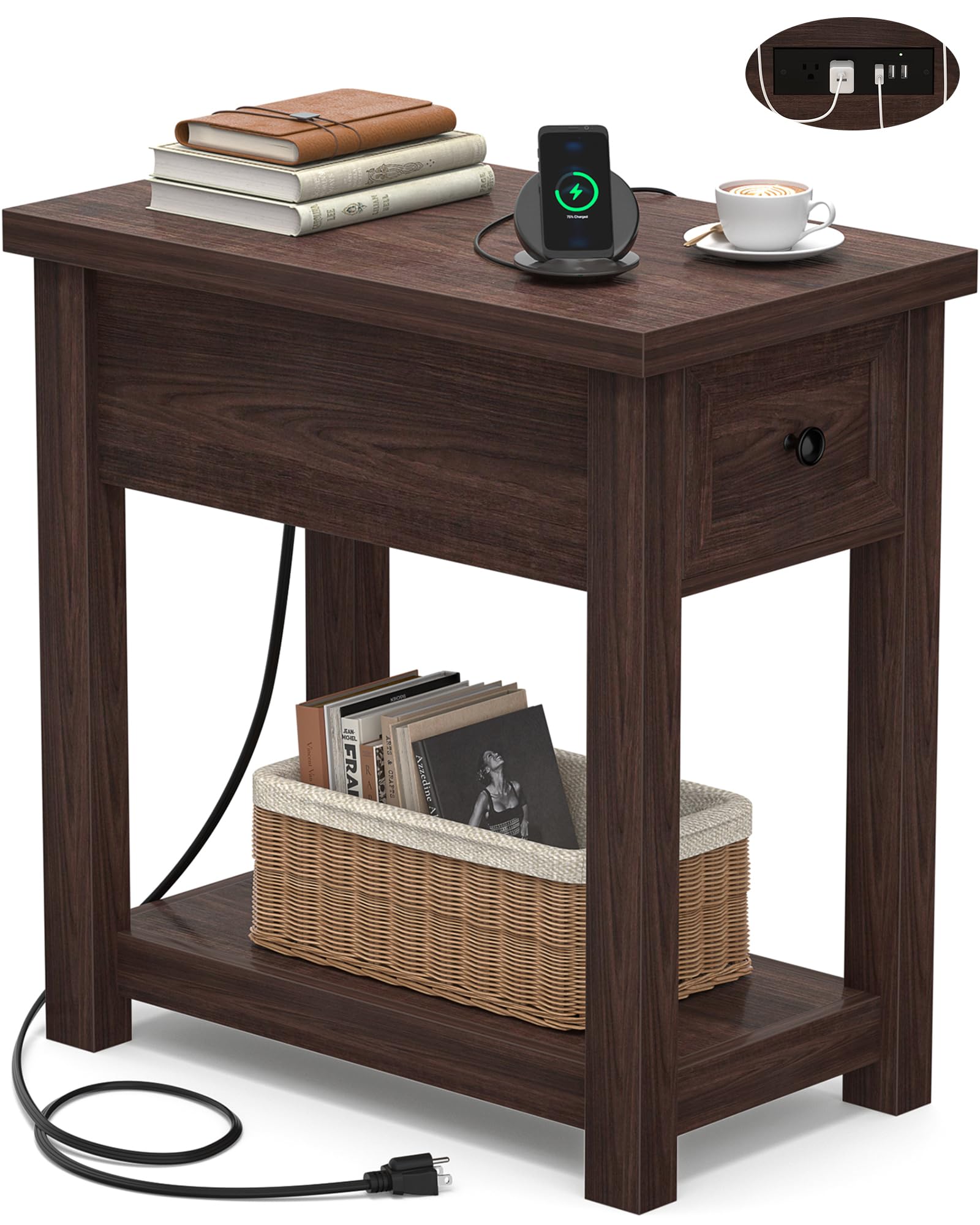 Armocity Narrow End Table