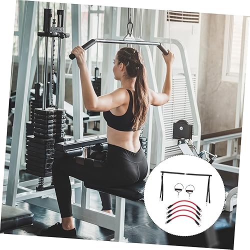 Miniatura 9 de Toddmomy 1 juego de barra de resistencia, barra de pilates, barra de ejercicio de pilates, kit de estiramiento, equipo de estiramiento, equipo de