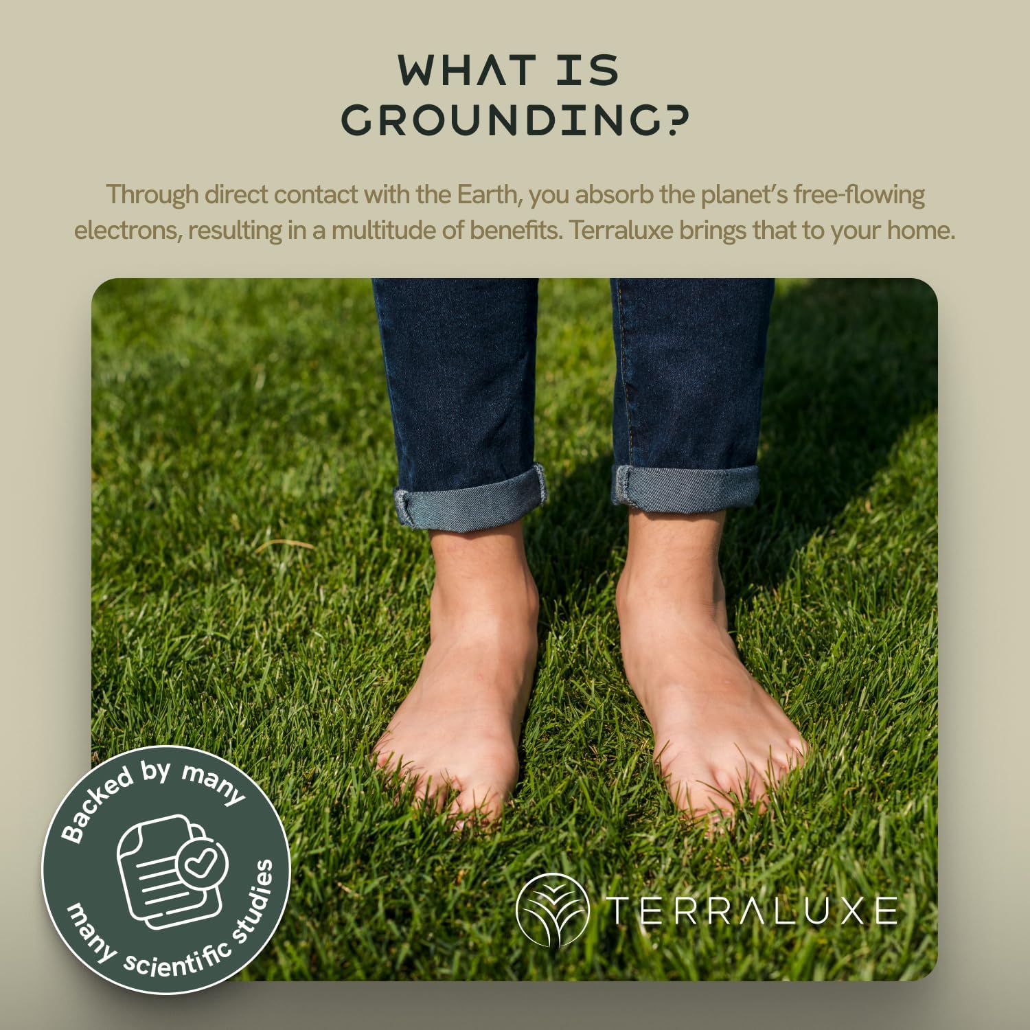 Grounding Sheets Queen, 12% Pure Silver, Organic Cotton, Cool, Soft, Fitted Earthing Sheets with Deep Pockets, Includes Continuity Tester, Adapter, 2 Cords, Connected Bedding