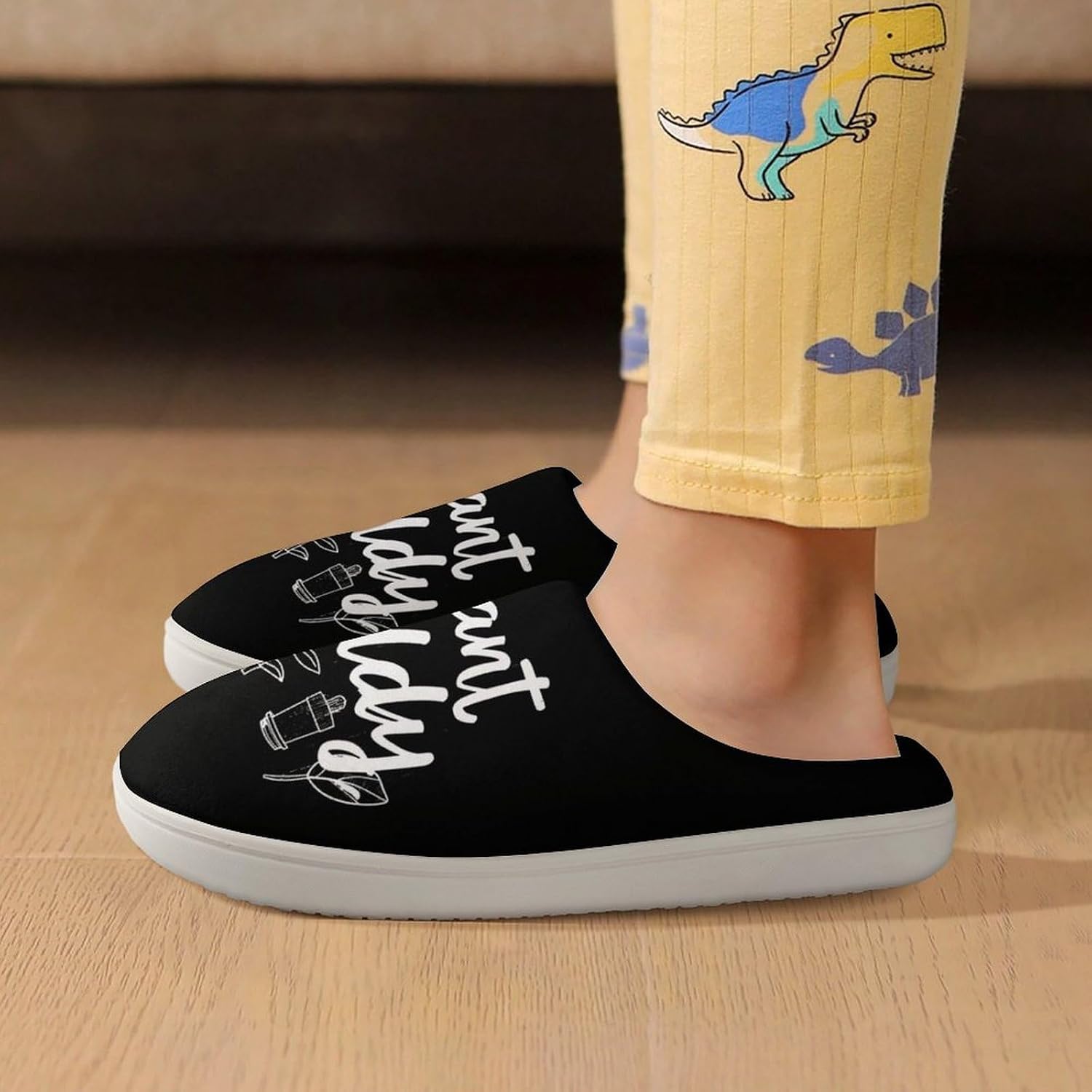Plant Daddy Cute Cotton Slippers Anti-slip House Shoes Funny Slipper Indoor Outdoor