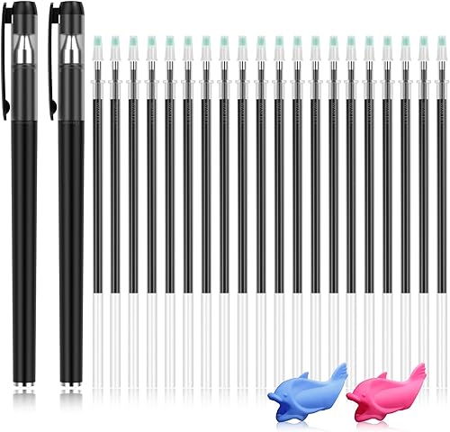 Bolígrafos mágicos de libro ranurado para niños que desaparecen bolígrafos de tinta y práctica de escritura ranurada reutilizable o libros de