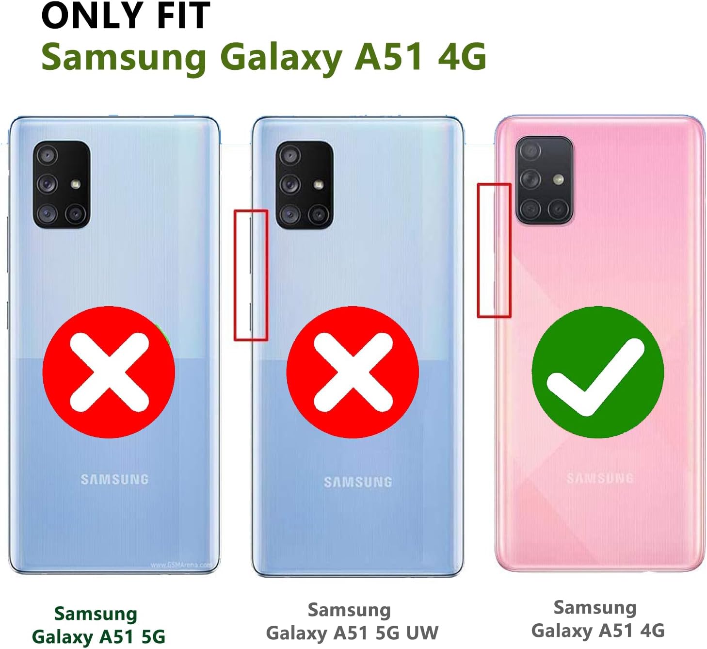 Military Grade Drop Impact for Samsung Galaxy A51 4G Case Galaxy M40S Case 360 Metal Rotating Ring Kickstand Holder Magnetic Car Mount Armor Heavy Duty Cover for Galaxy A51 4G Phone Case Blue image 2