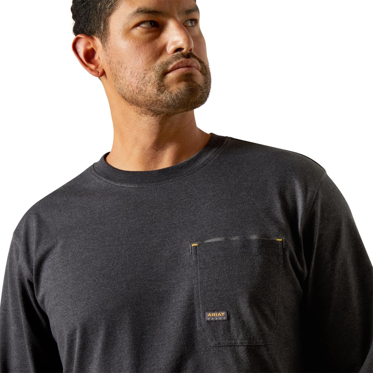 ARIAT Mens Rebar Workman Brickyard T-Shirt - Image 5