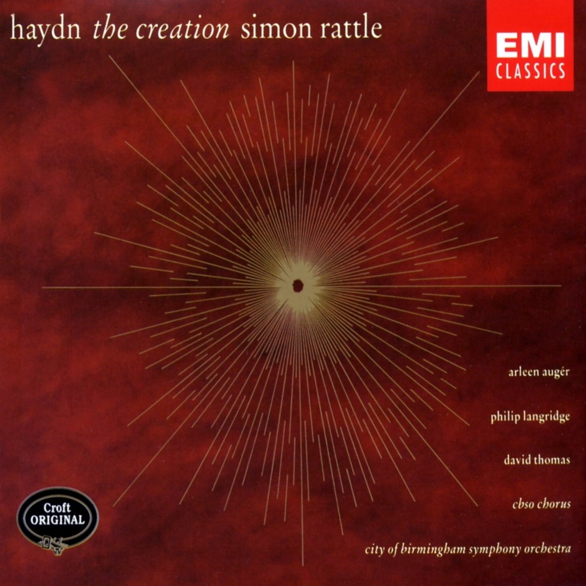 David Thomas/City of Birmingham Symphony Orchestra/Sir Simon Rattle