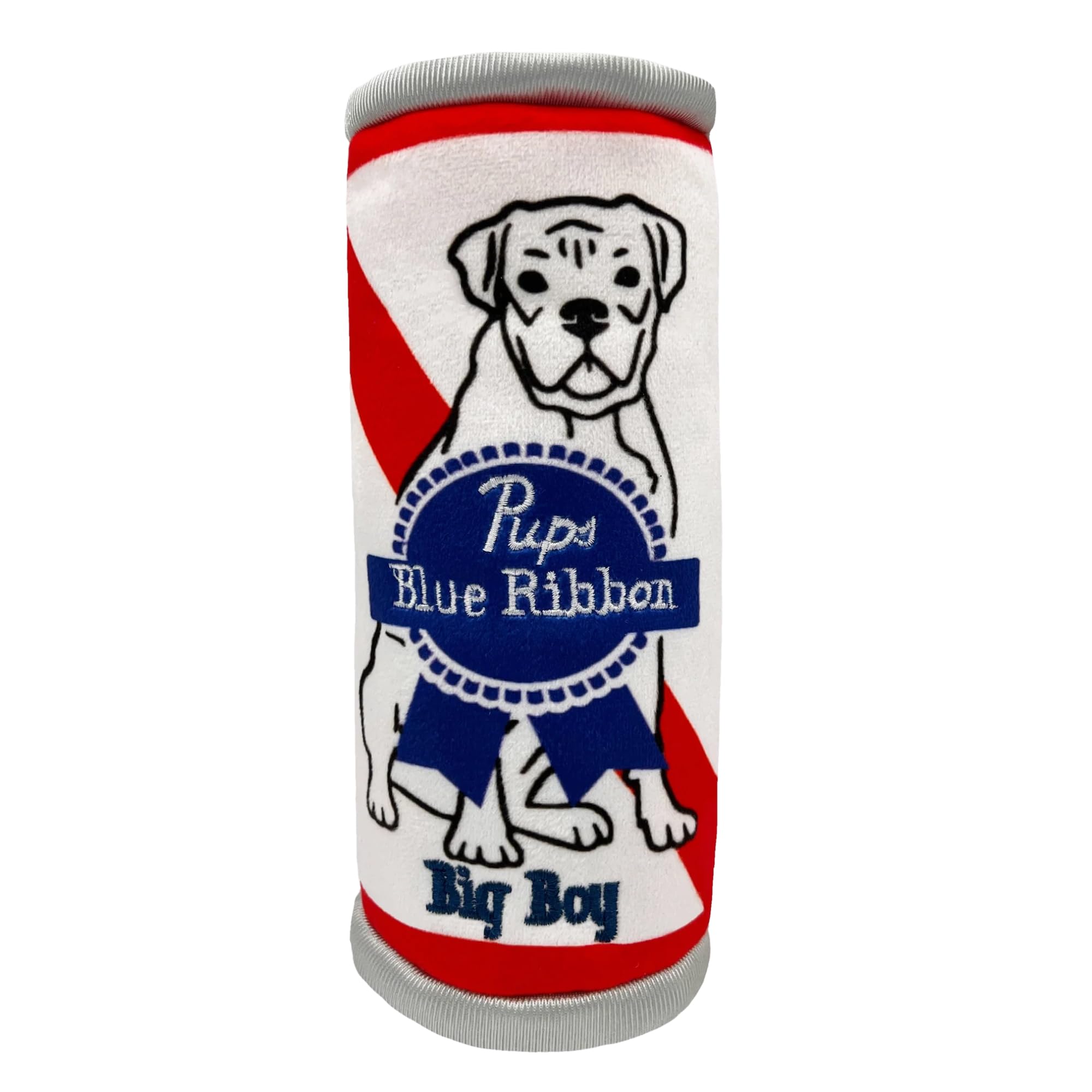 Huxley & Kent Funny Dog Toy w/Squeaker – Power Plush Squeaky Dog Toys for Small, Medium & Large Dogs – Soft Stuffed Animal for Indoor Play & Fetch -