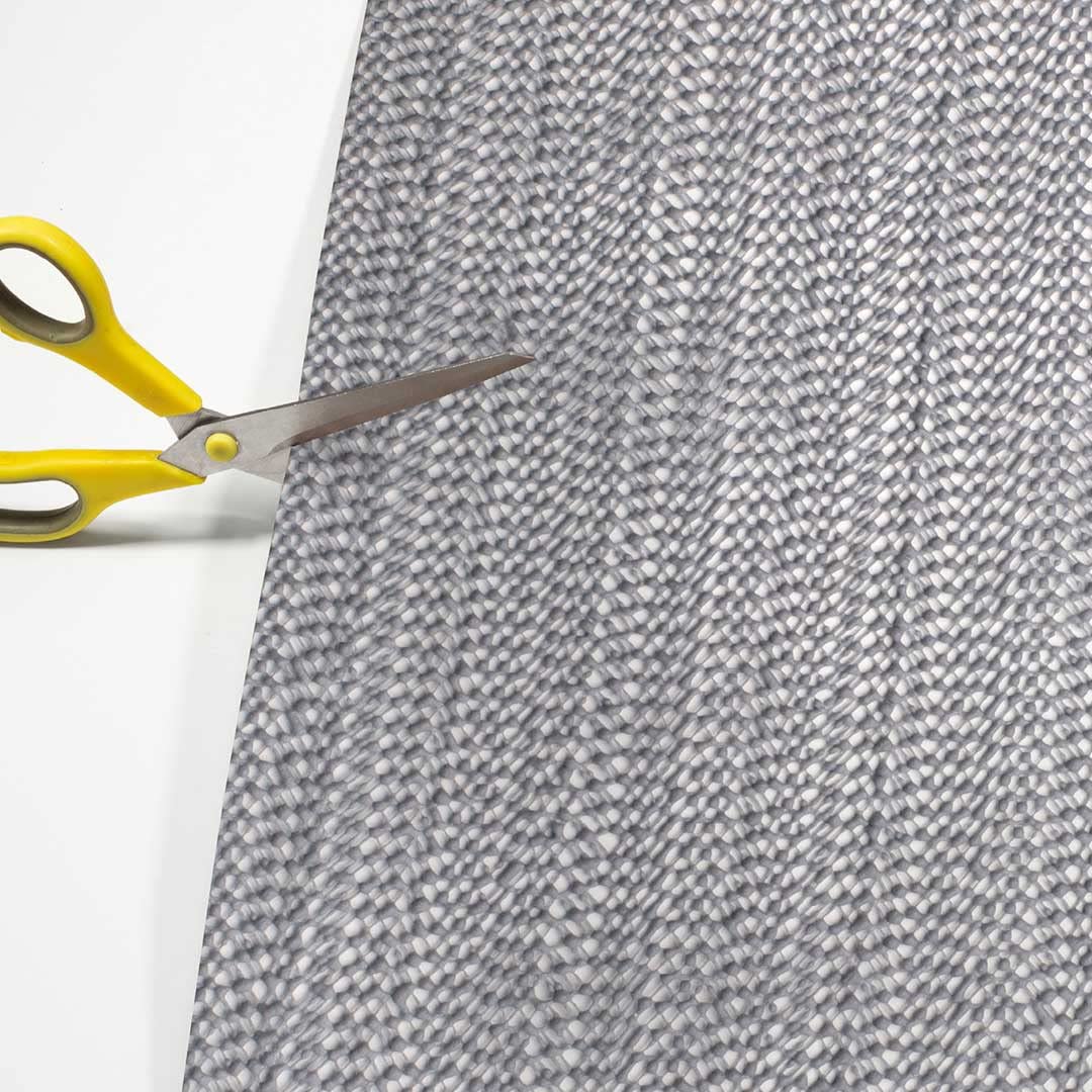 OLIVO.shop | RETE antiscivolo per tappeti, antiscivolo tappeto, retina in gomma antiscivolo in rotolo su misura H 50 cm - ANTISLIP (50 x 2000 cm, GRIGIO)