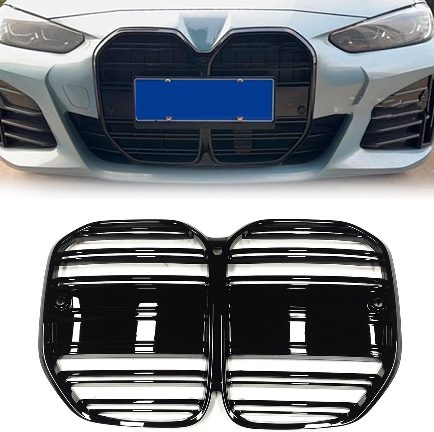 ISILA Front Grille For BMW 4 Series G22 G23 2021-2023 2 Door Only 430i ...