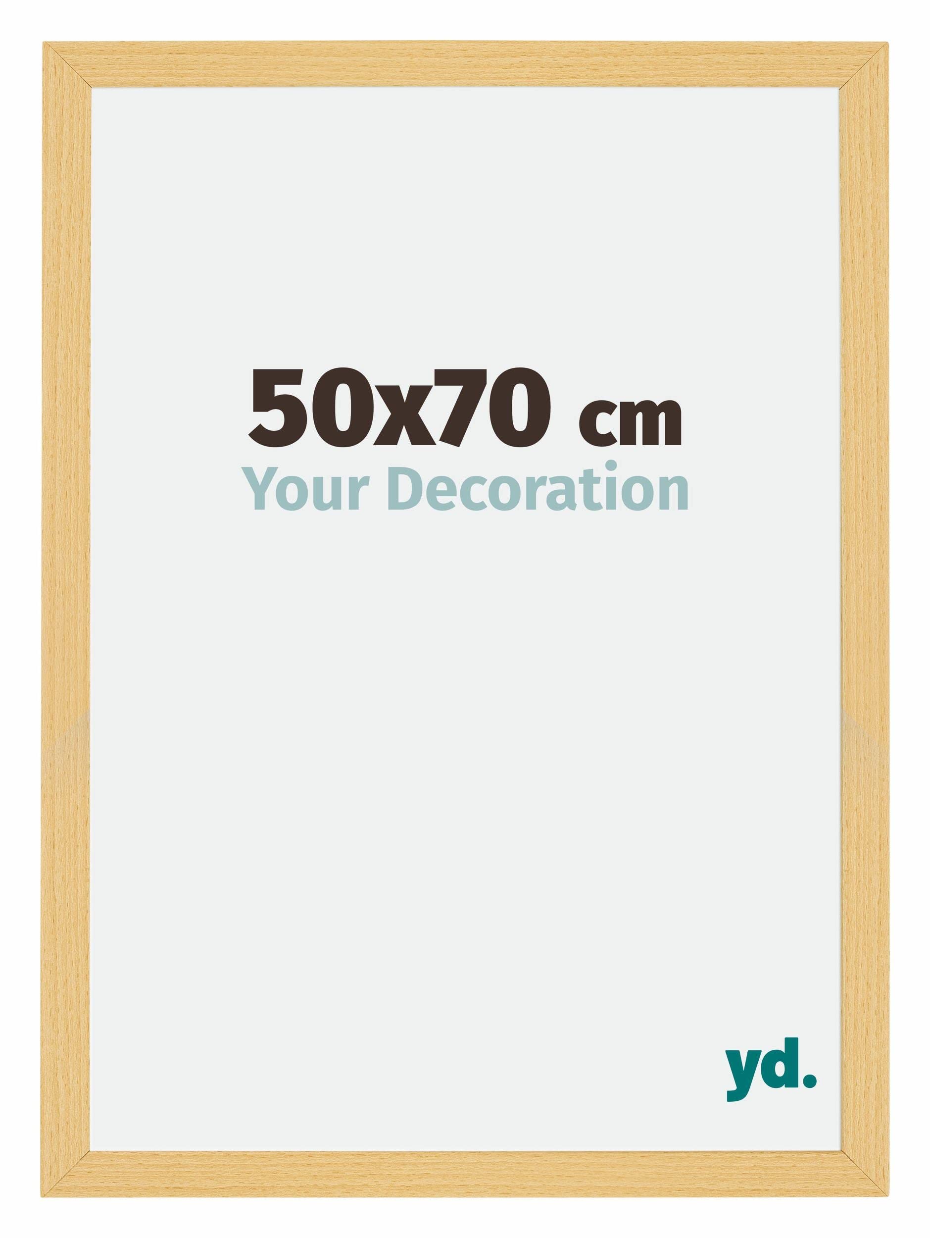 Your Decoration - Puzzle frame 50x70 - Beech Design - Puzzle frame 500-1000 Pieces - MDF Photoframe - Mura