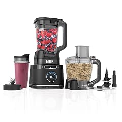 Ninja R-TB401 Detect Kitchen System Power Blender Plus Processor Pro with BlendSense Technology Black - Certified Refurbished