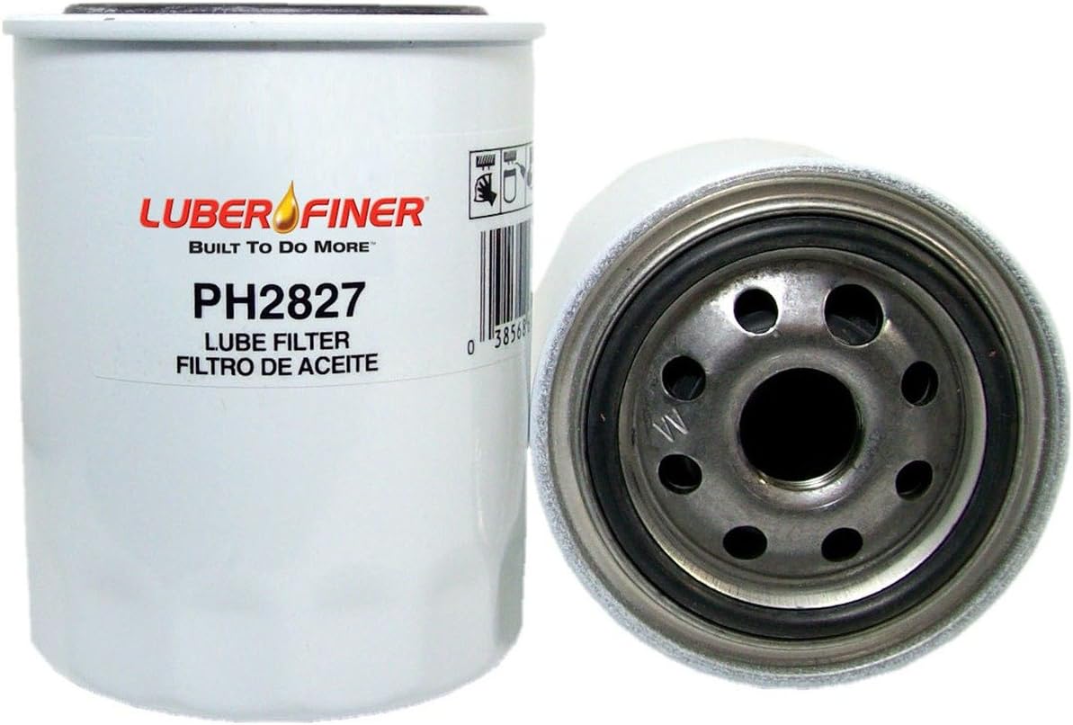 Luber-finer Oil Filter, 2-39/64in.H, 3-7/64in.Dia.