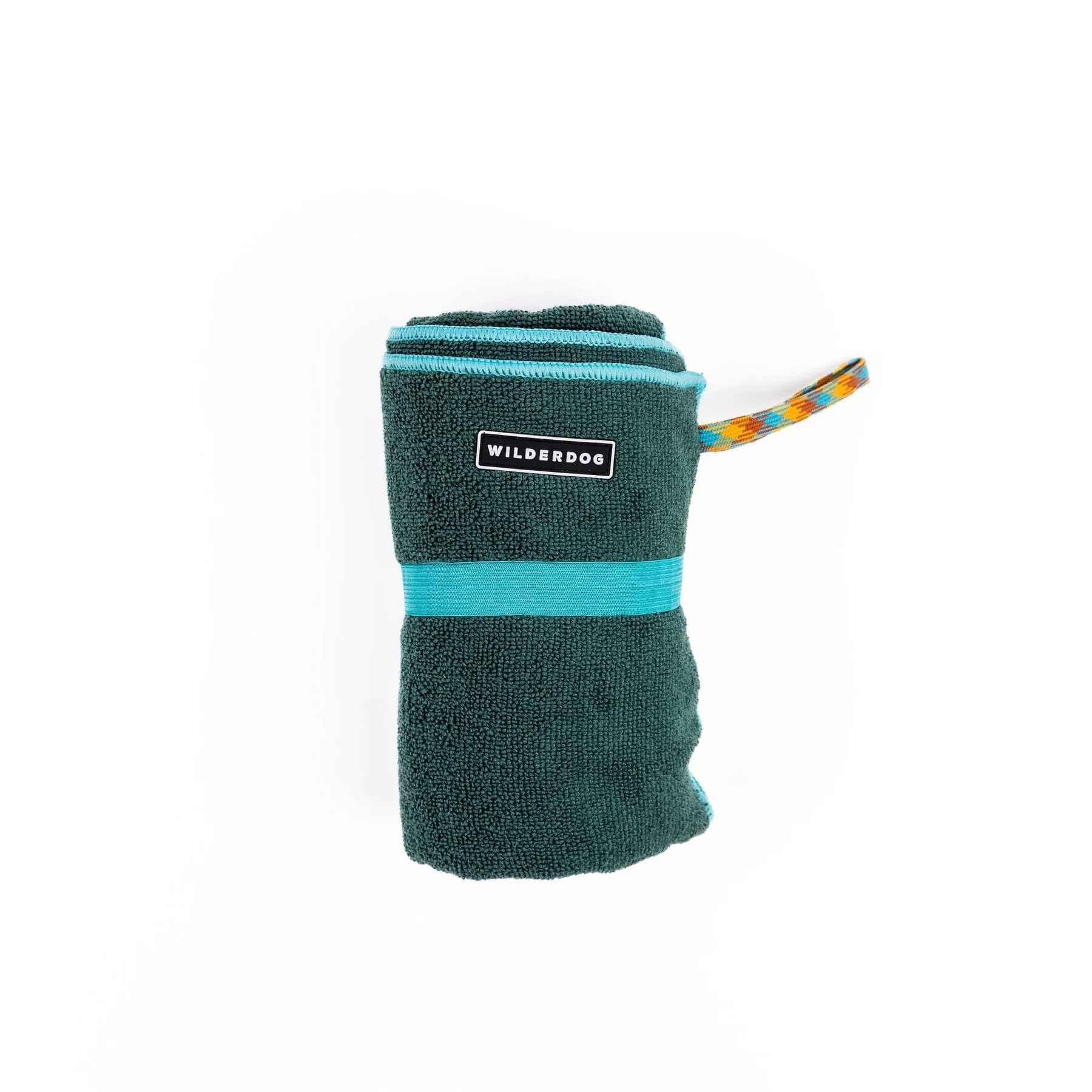 Wilderdog Quick Dry Towel for Dogs, Ideal for Home, Travel, Grooming & Outdoor Use, 24" x 48" - Green