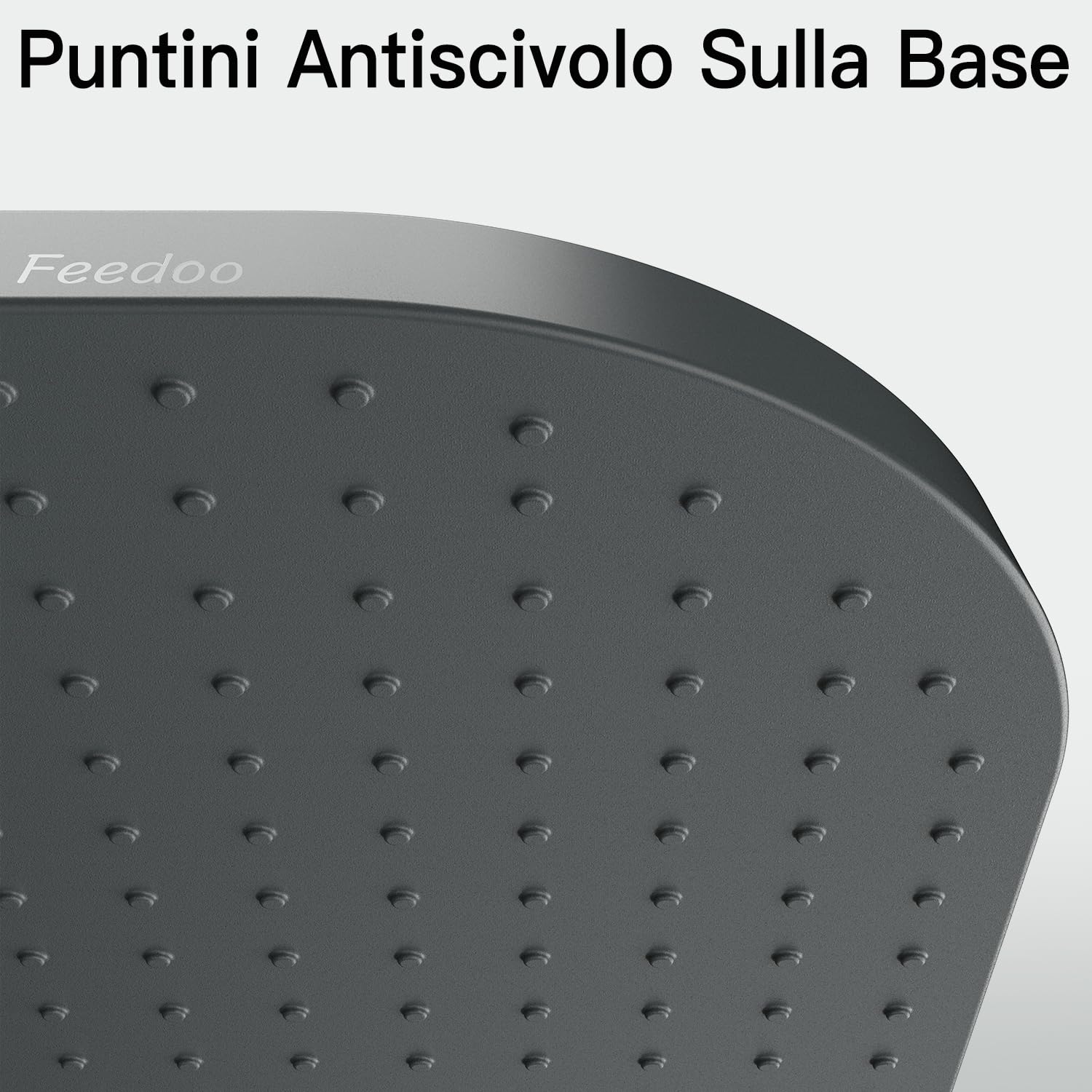 Tappetino Ciotole Gatto e Cane,Tappetino in Silicone Extra Spesso [bordo rialzato resistente alle deformazioni], posizionamento in silicone impermeabile per ciotole per cibo e acqua (Grigio)