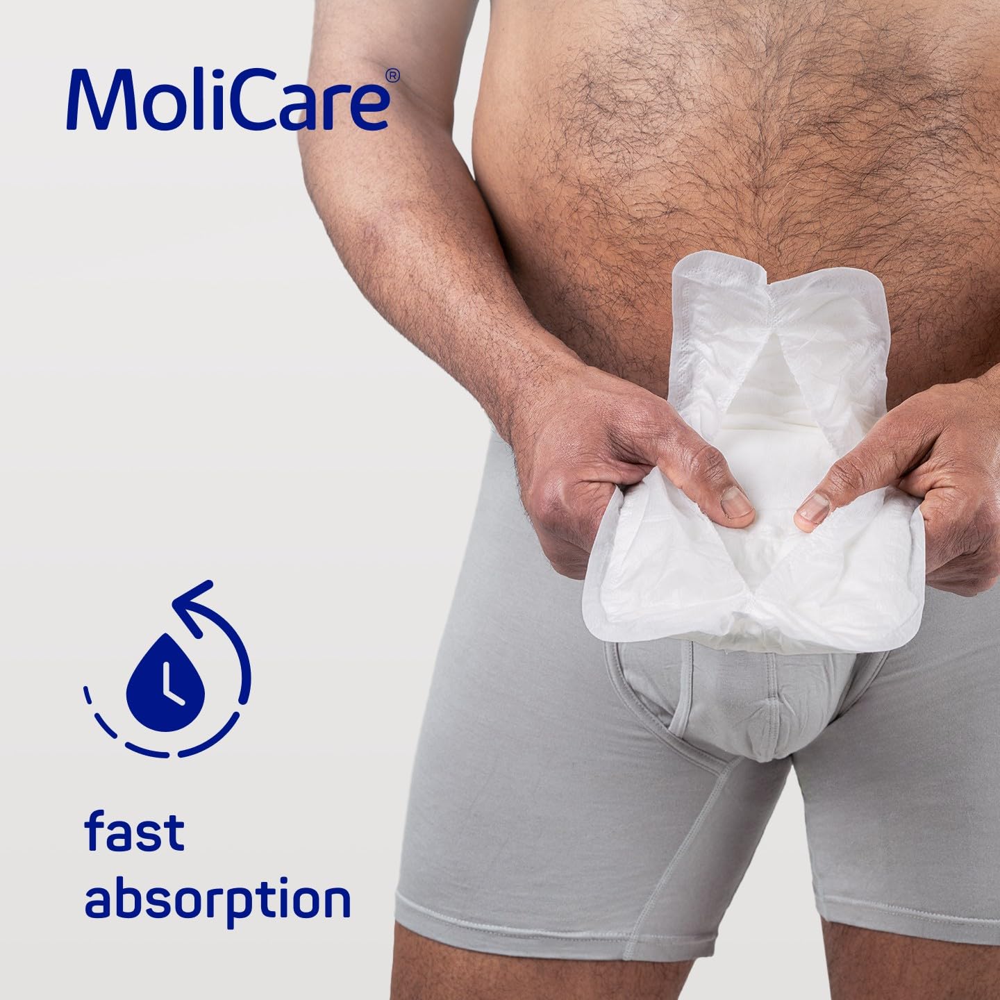 MoliCare Premium Men Pad 5 Tropfen bei mittlerer Blasenschwäche, 14 pzas Depósitos