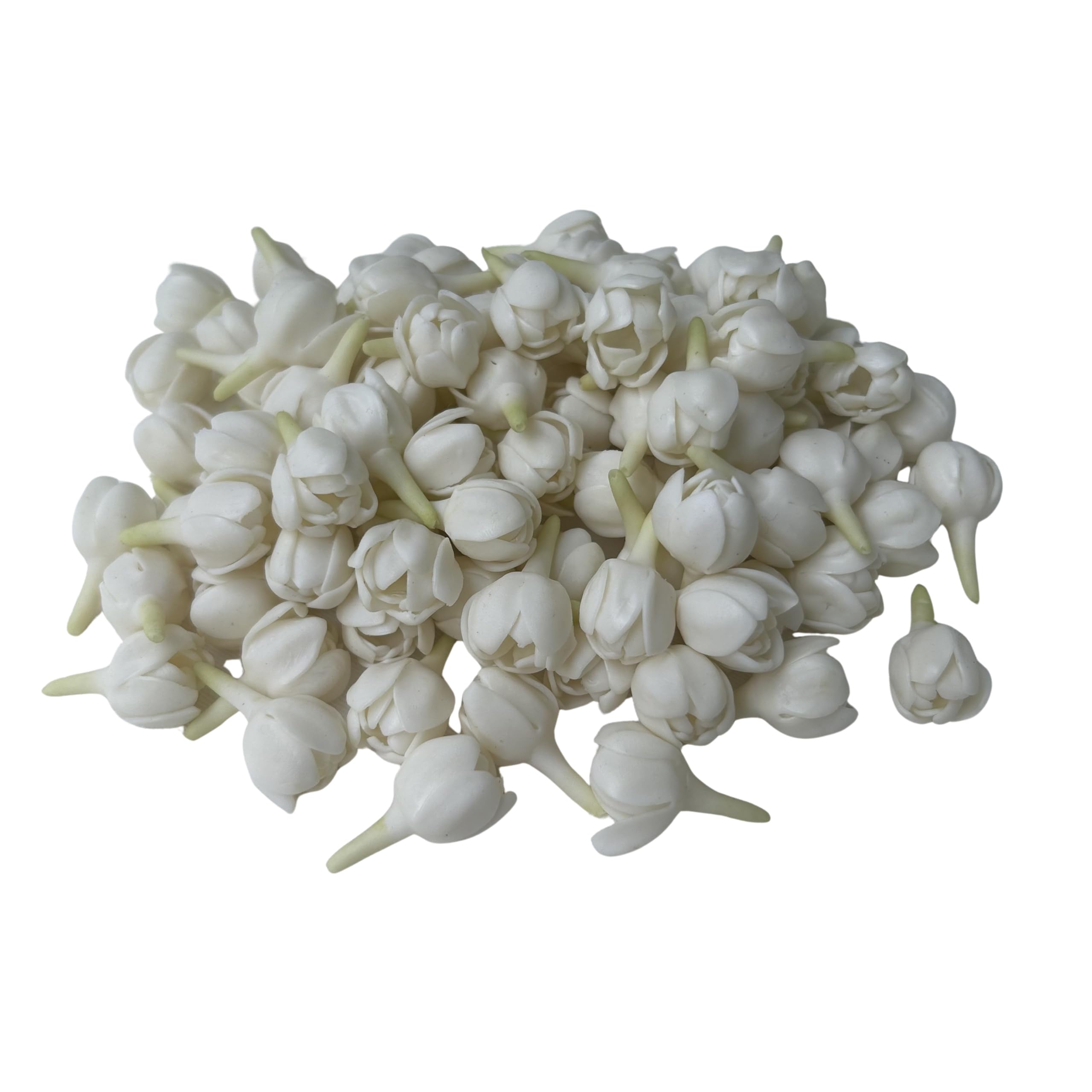 Amazon.com: 100 PCS Partially Bloomed Pikake Jasmine Clay Flower