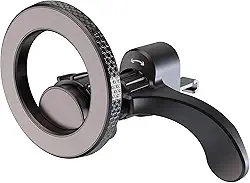 Geonav Suporte Veicular Magnético Universal, compatível com smartphone até 6,7 polegadas, magsafe, SUPMAG4, preto