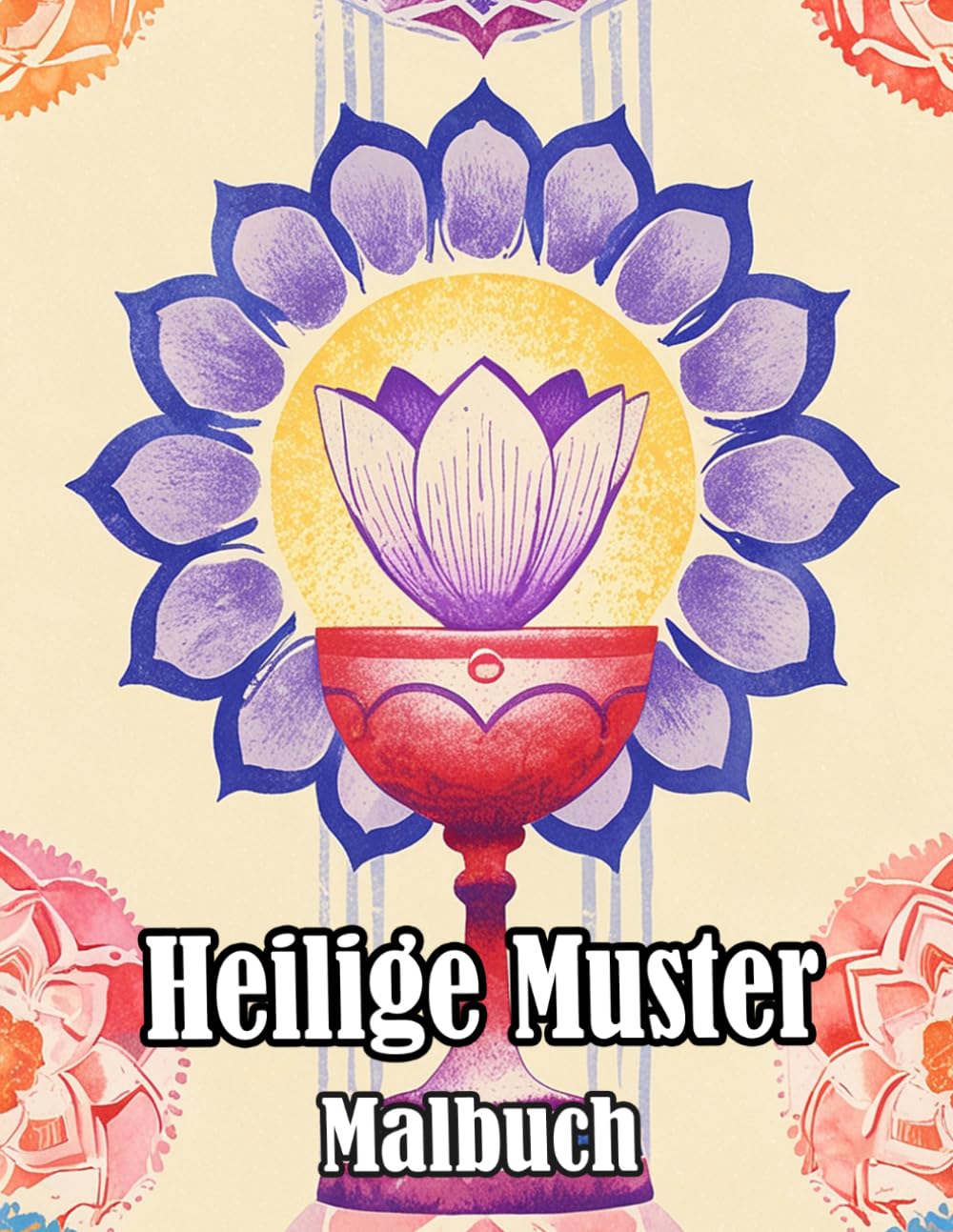 Heilige Muster Malbuch: Färbung Seiten Mit Christlichen Mandalas Sakralen Dekorativen Zen-Kunst Göttlichen Geometrischen Motiv Bibel Jesus Maria Engel ... Stressabbau | Für Kinder Erwachsene
