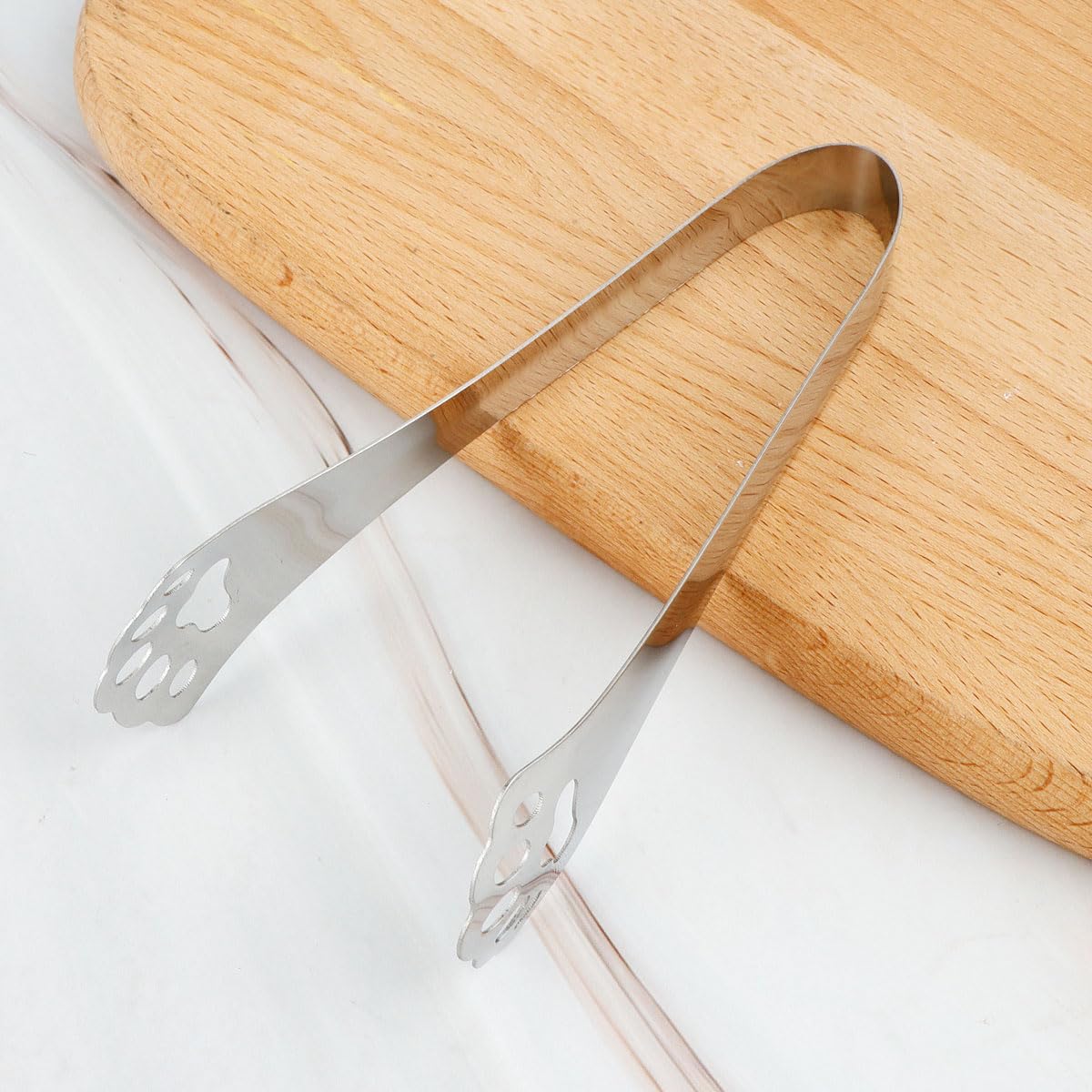 Keewah Bear Paw Serving Tongs - 6 Pack -5