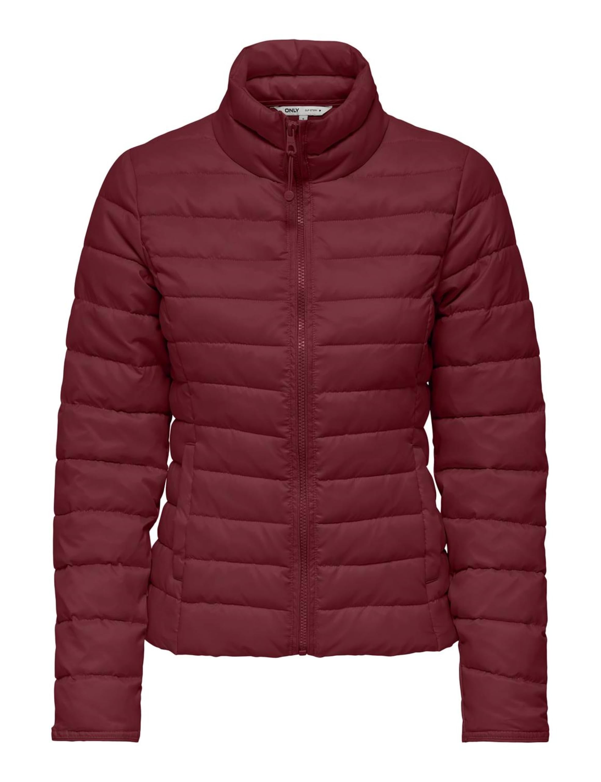 ONLY Women's Onltahoe Quilted Jacket OTW Cc, Cabernet, S