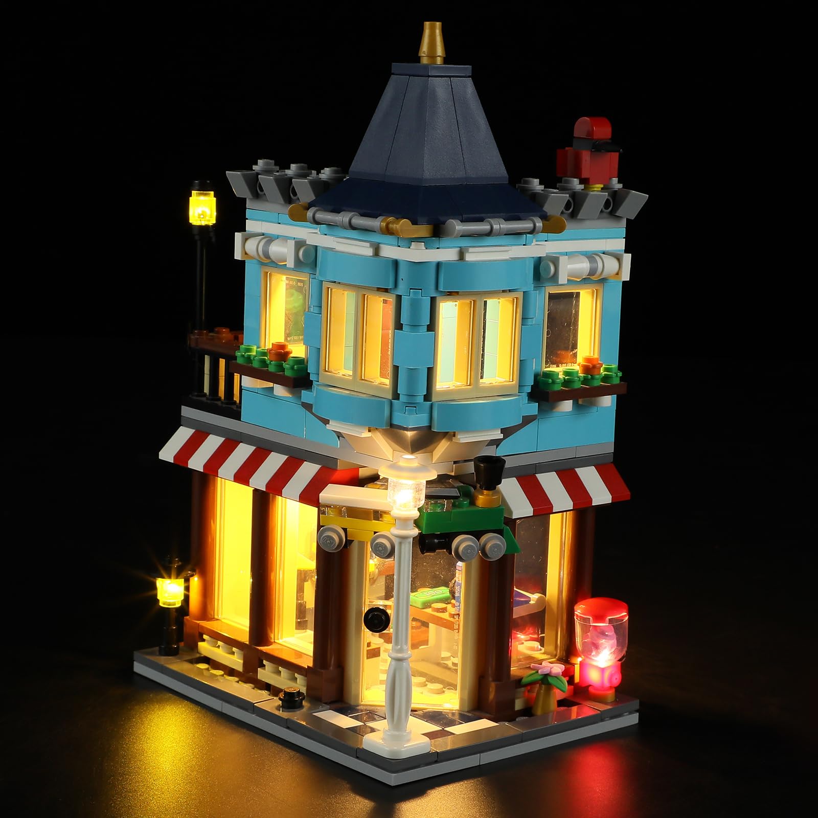 BRIKSMAX 2.0 Moc Lighting Starter Kit Lego Building MOC for DIY Lego, Weiß