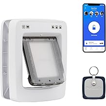 PetSafe SmartDoor Connected Pet Door, App-Enabled, Selective Entry, Energy Efficient, Medium