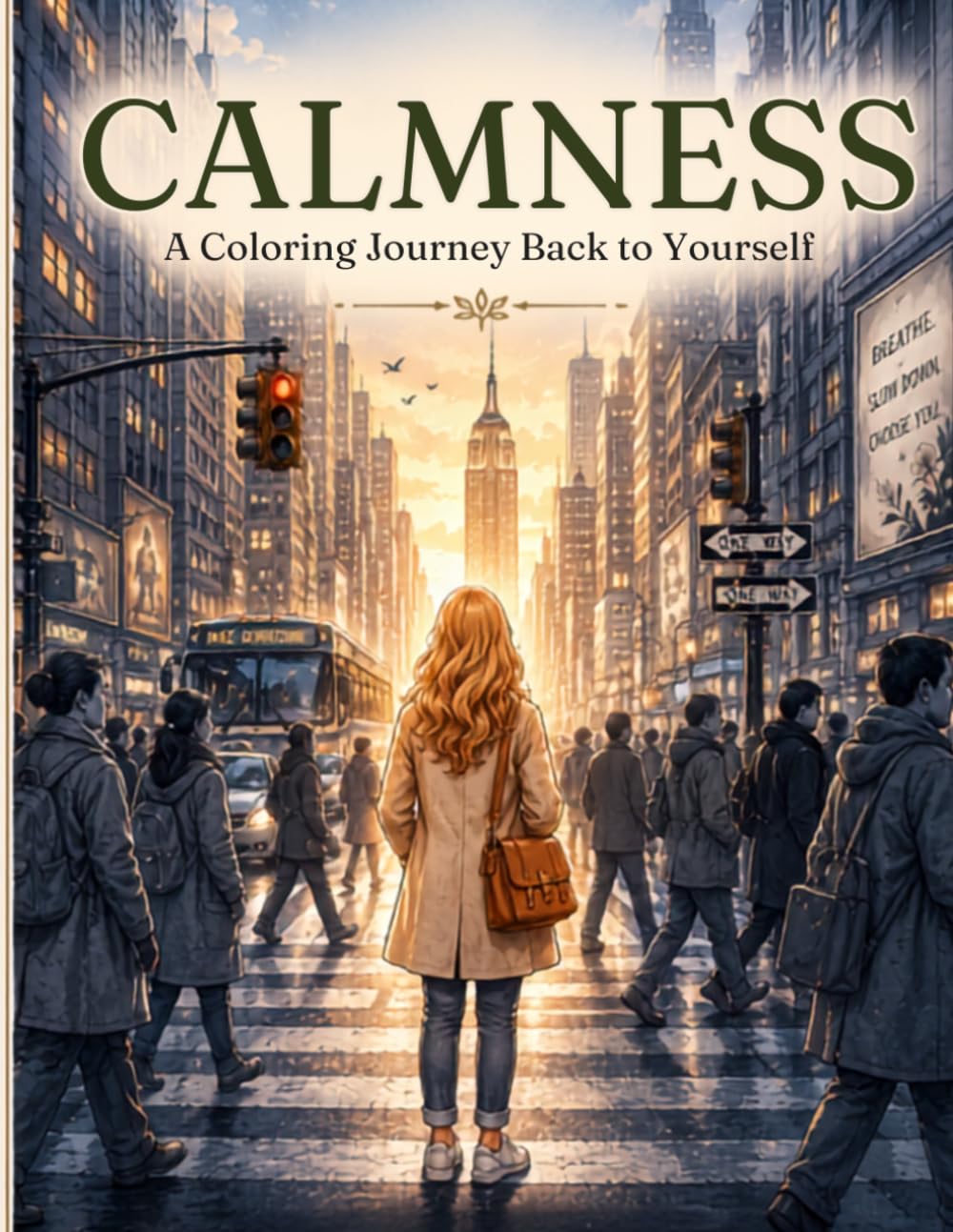 CALMNESS: A Coloring Journey Back to Yourself (Peaceful Moments Collection)