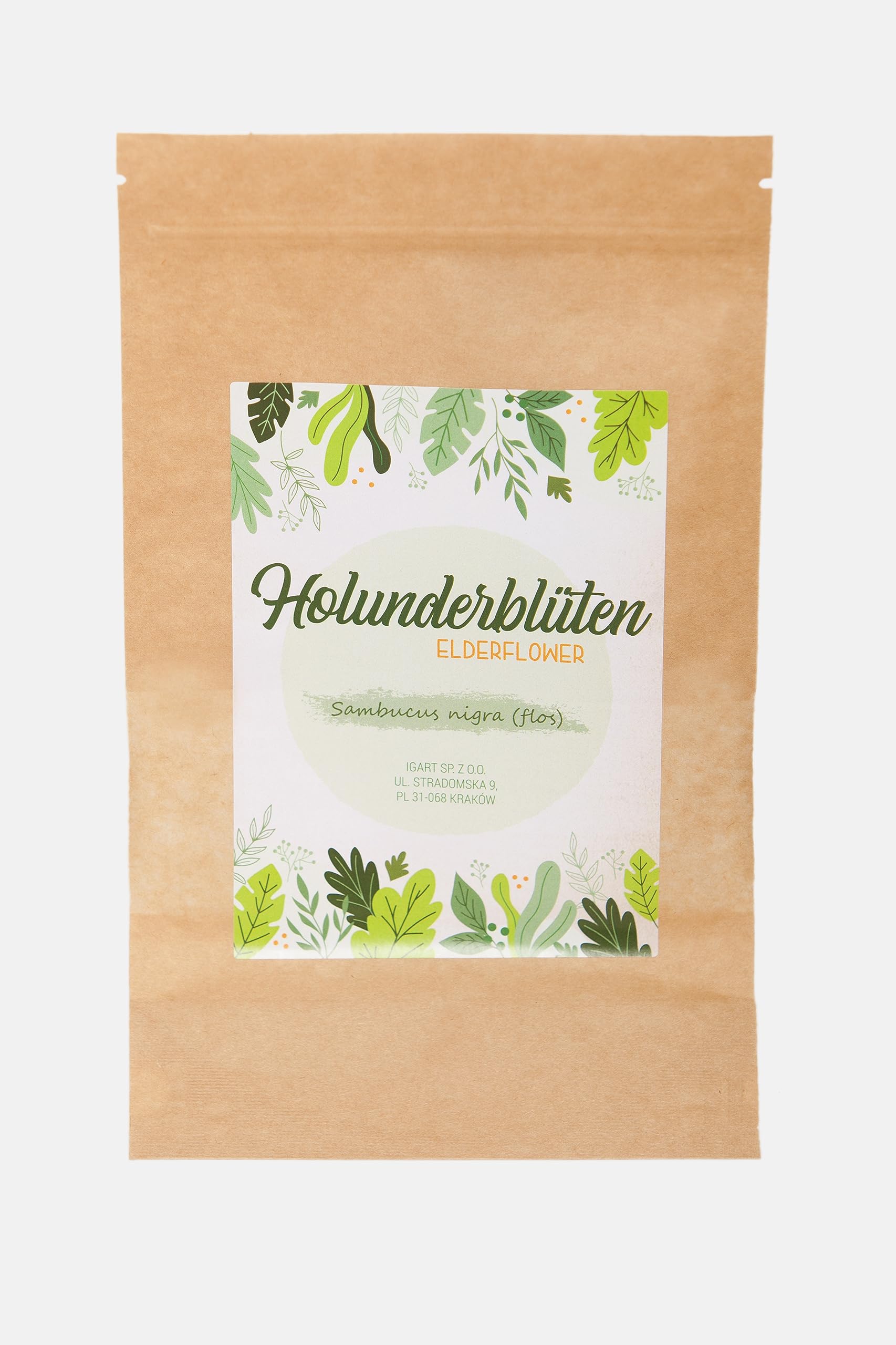 IGART Fleurs de sureau Fleurs de sureau coupées 1000g 1kg | Sambucus nigra | Elder Flower | Elder Flower | pour infusion de fleurs de sureau | tisane