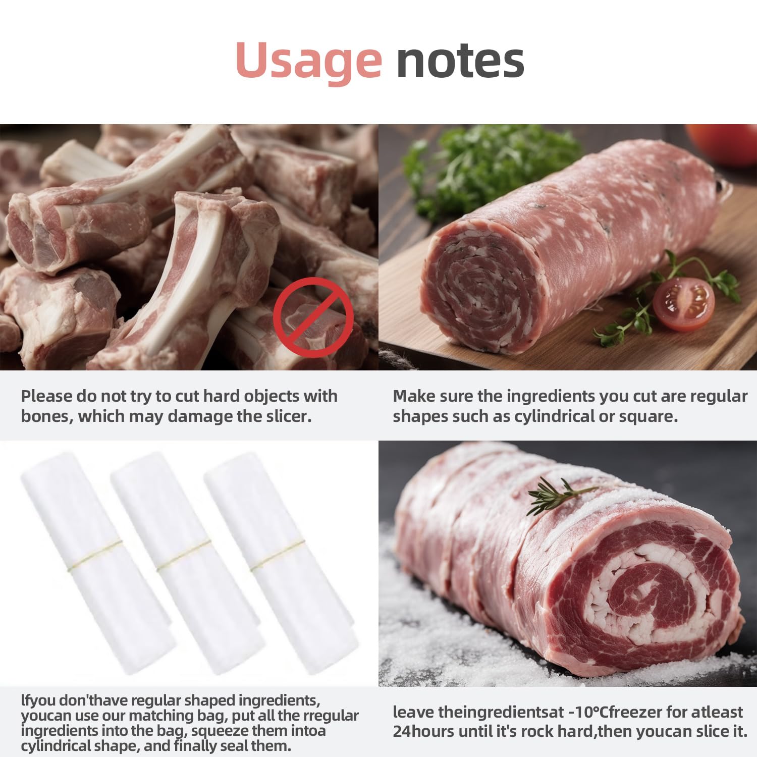 Cortador manual de carne congelada para olla caliente, cortador de carne de acero inoxidable mejorado para rollo de carne de cordero de ternera, máquina cortadora de alimentos para Shabu Shabu 6