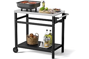 Masterfully Engineered Expert Grill Cart: A Culinary Oasis for Outdoor Enthusiasts
