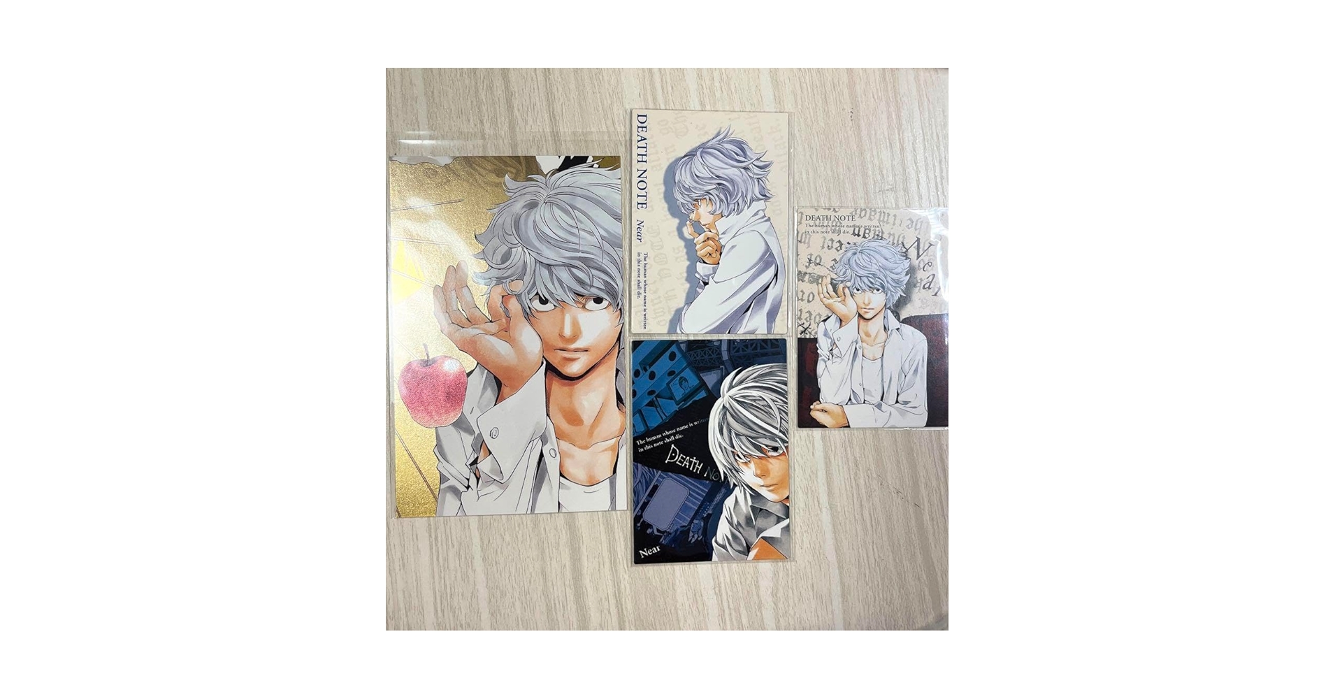 夜画帳　購入特典　ポストカード　イラストカード　描き下ろしペーパー　13枚 Amazon | デスノート ニア カード 文庫版 特典ポストカード