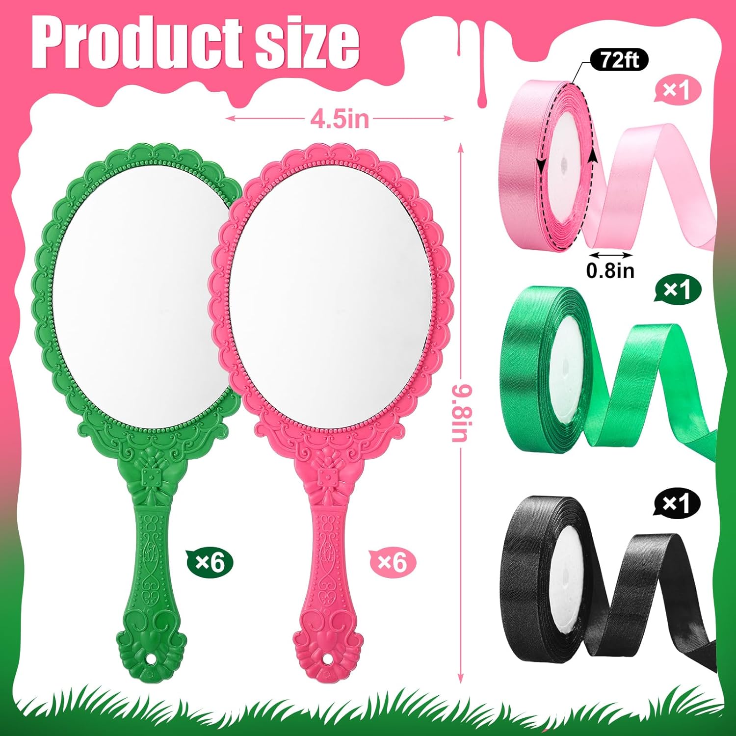 Qunclay 15 Mirrors Gift Set