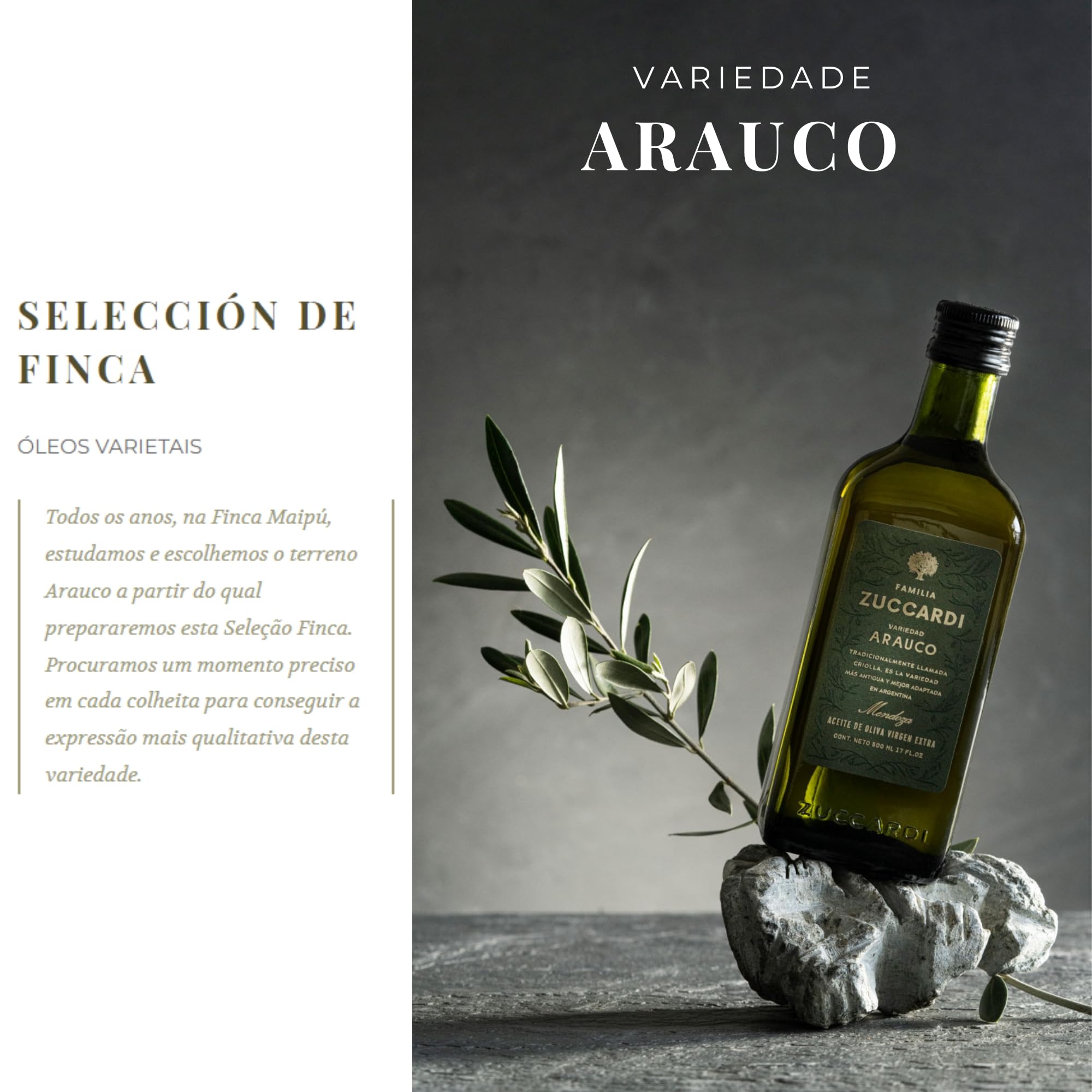 Zuccardi Arauco Extra Virgin Olive Oil, 500 ML | Grocery Pickup