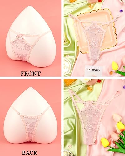 Miniatura 5 de Tanga en T para mujer, bragas de cintura baja, ropa interior sexy