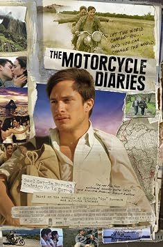 Movie Poster THE MOTORCYCLE DIARIES 2 Sided ORIGINAL 27x40 GAEL GARCIA BERNAL