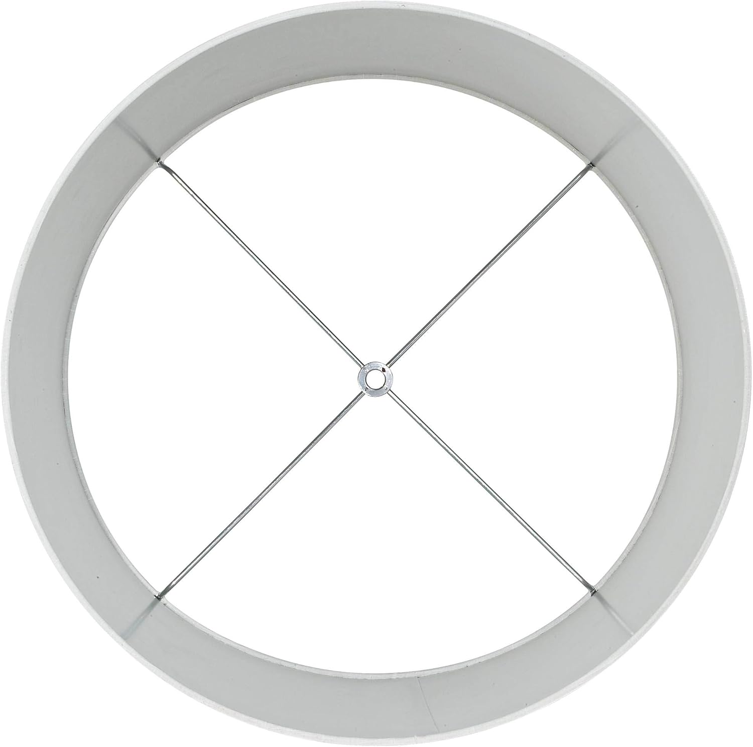 Suреr Dеаl Prоduсt Set of 2 Off-White Fabric Medium Drum Lamp Shades 15 Top x 16 Bottom x 11 High (Spider) Replacement with Harp and Finial - Brentwood Flаѕh Dеаlѕ - 60% оƒƒ Set of 2 Off-White Fabric Medium Drum Lamp Shades 15 Top x 16 Bottom x 11 High (Spider) Replacement with Harp and Finial - Brentwood