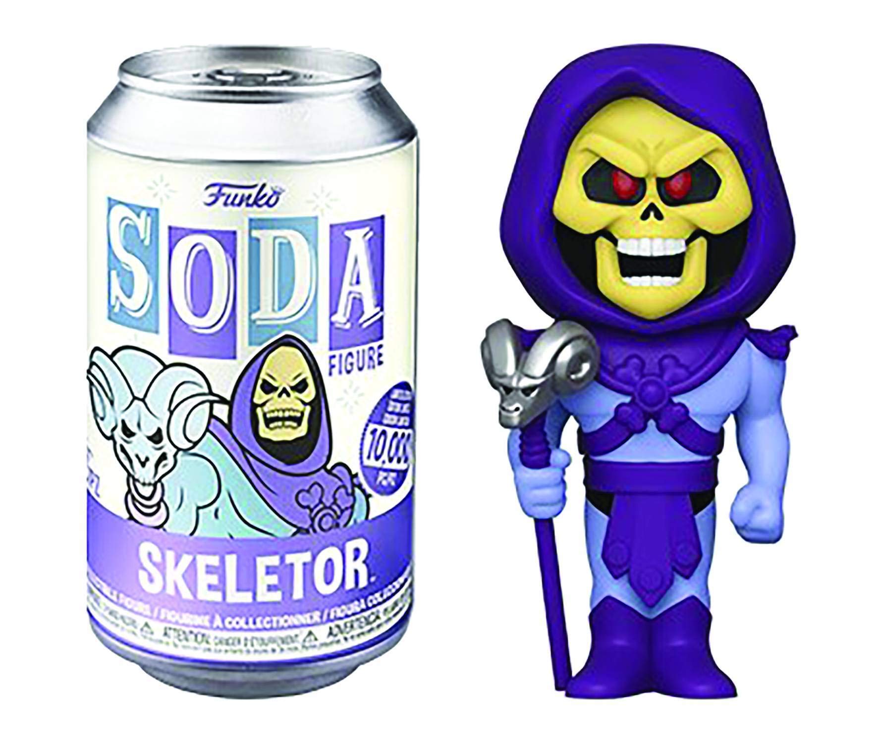 Amazon.com: Masters of the Universe Funko POP! Soda Skeletor 4.25