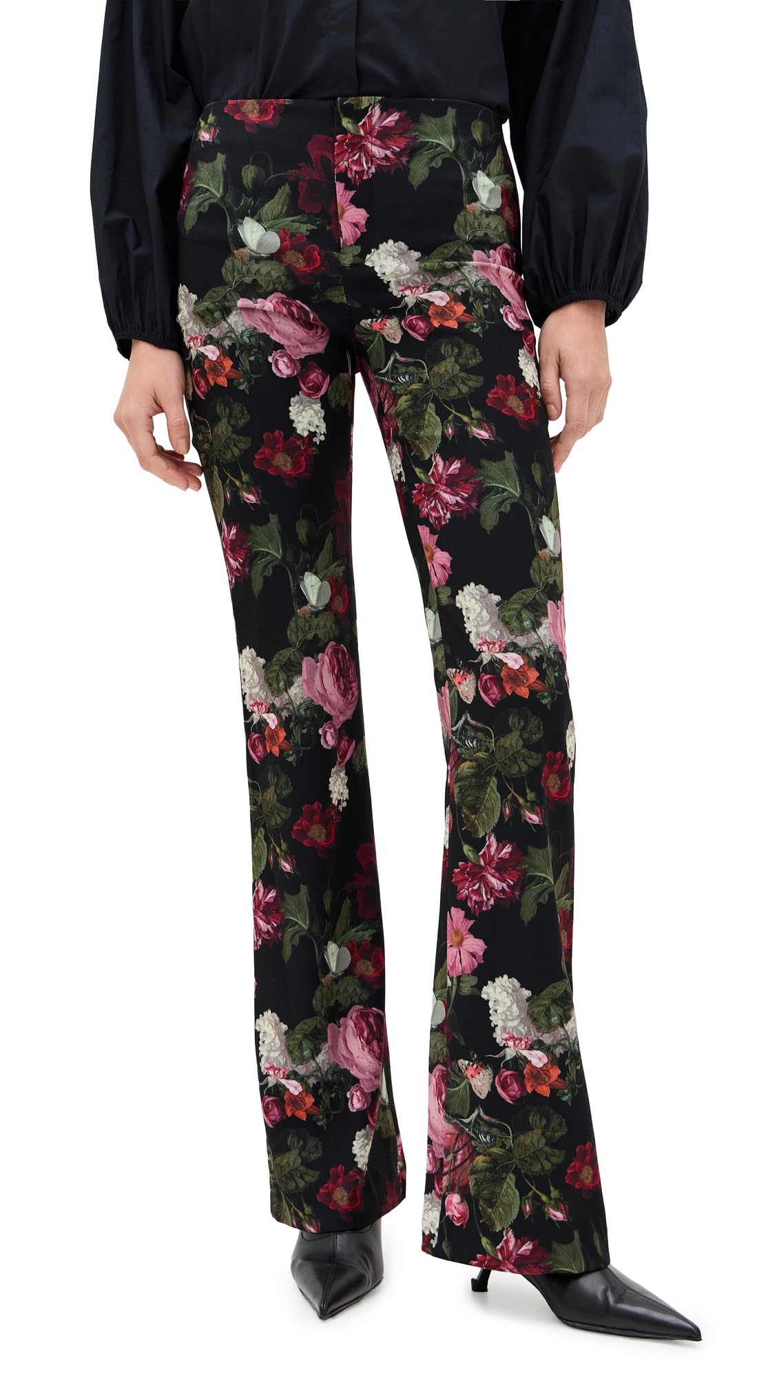 alice olivia Womens Teeny Bootcut Pants