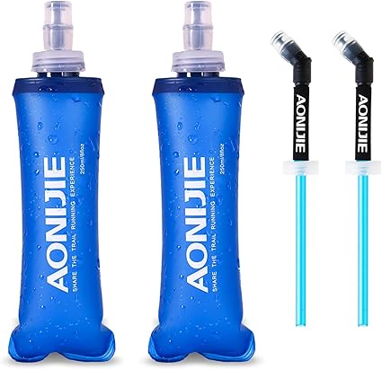 TRIWONDER Soft Flask 2x 250ml con Pajita