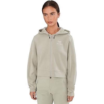 Arcteryx Emblem Fleece Full Zip Crop Hoodie