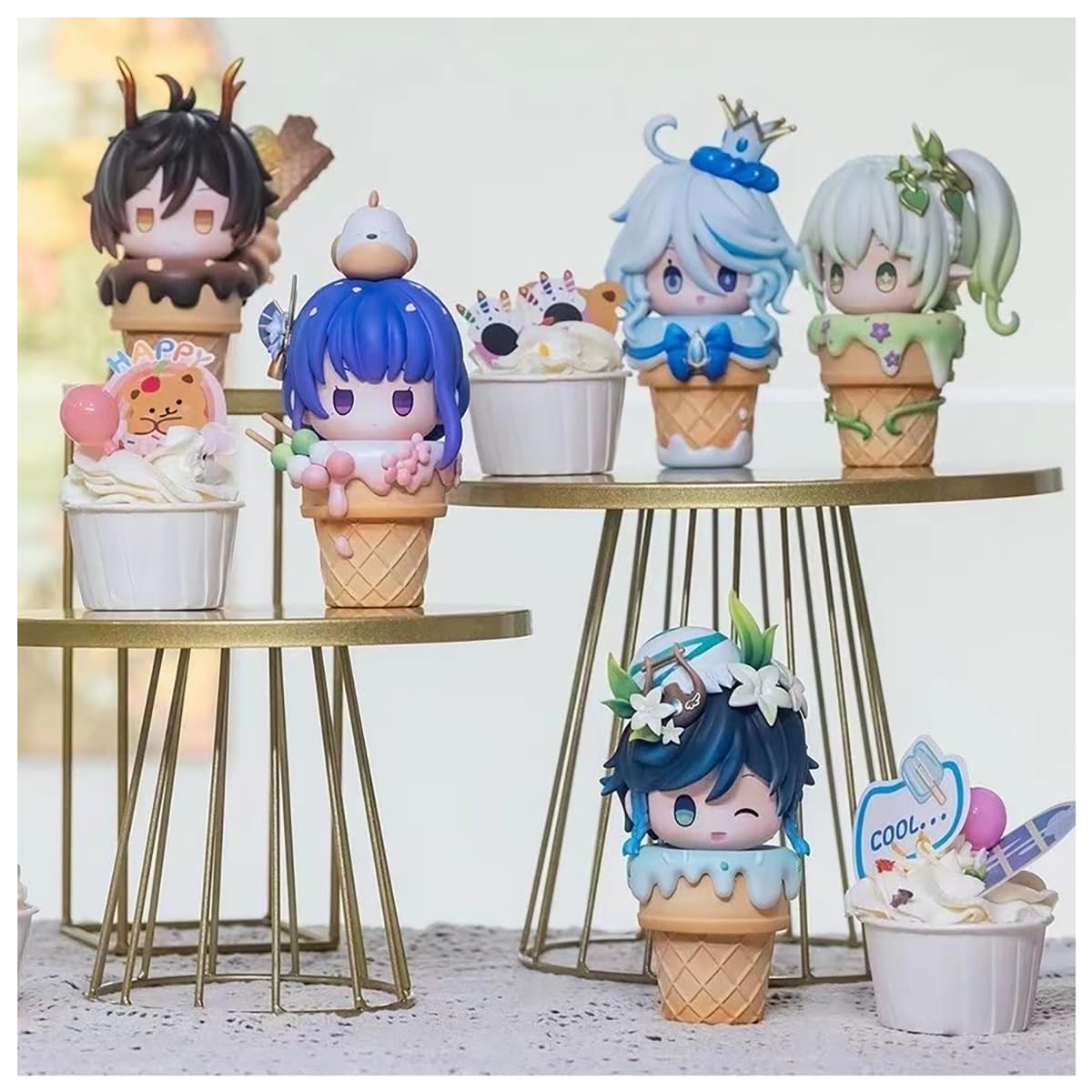 Amazon.co.jp: 原神 フィギュア アイスクリームシリーズ げん