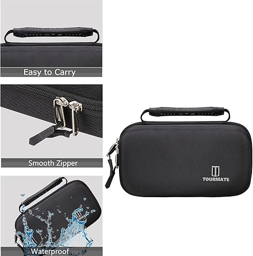 Miniatura 5 de Estuche rígido compatible con AstroAI Arrancador de coche, estuche de viaje para AstroAIS ZEVZ 2000A 12V 18000mAh Cargador de batería de coche (solo