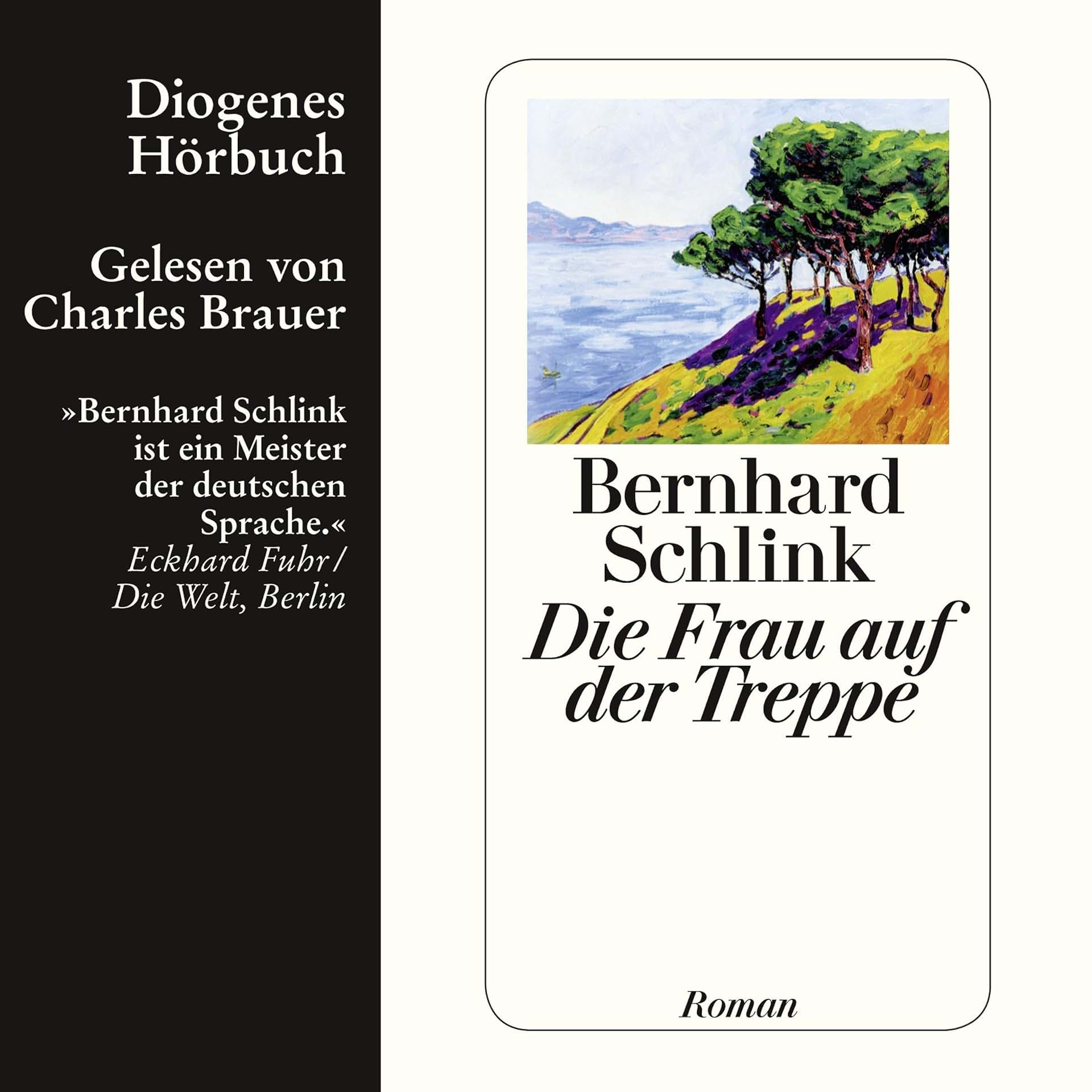 Carousel Item: Die Frau auf der Treppe