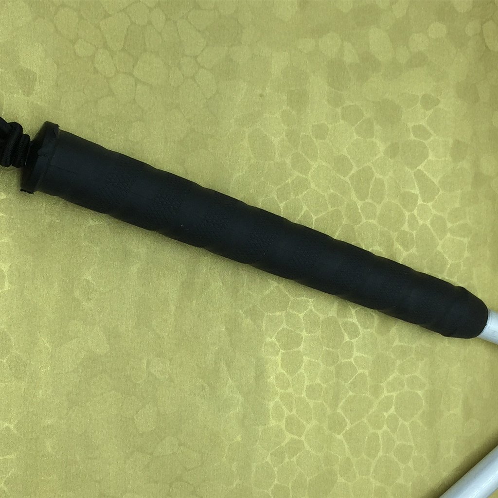 Alluminio Bastone Bianco Pieghevole per Non Vedenti 4 Sezioni e Punta Roller per i Bambini 100cm(39.37 Pollice)
