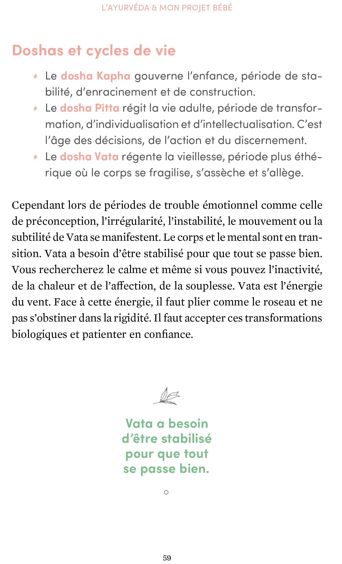 Mon projet bébé: Les secrets de l'ayurvéda pour booster sa fertilité et préparer sa grossesse