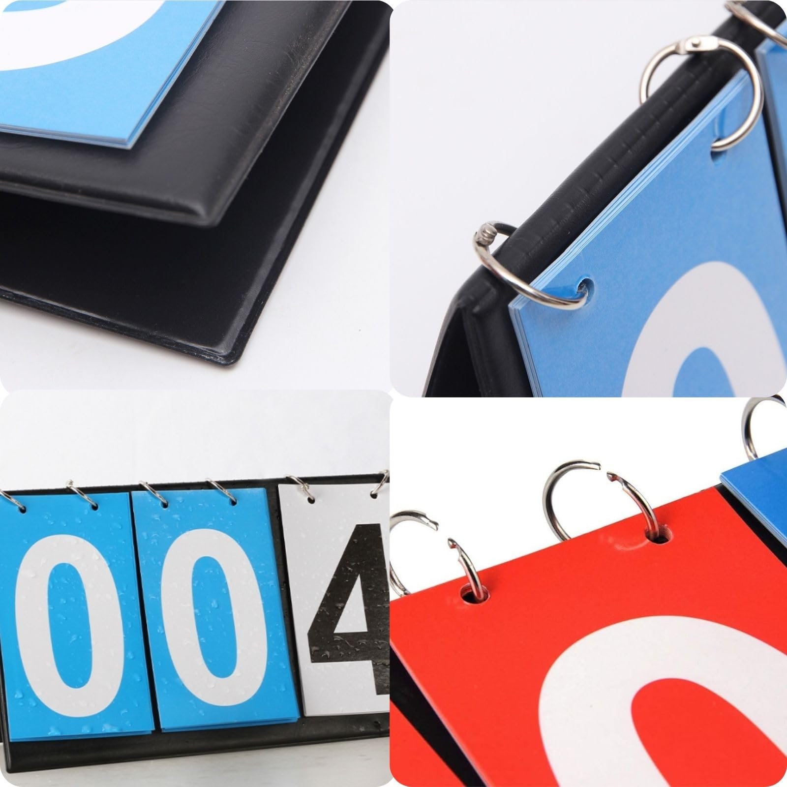 Tableau De Scores Sportif Jadeshay à Fiches - 4 Chiffres, Portable, Pour Football, Basket, Baseball, Etc.