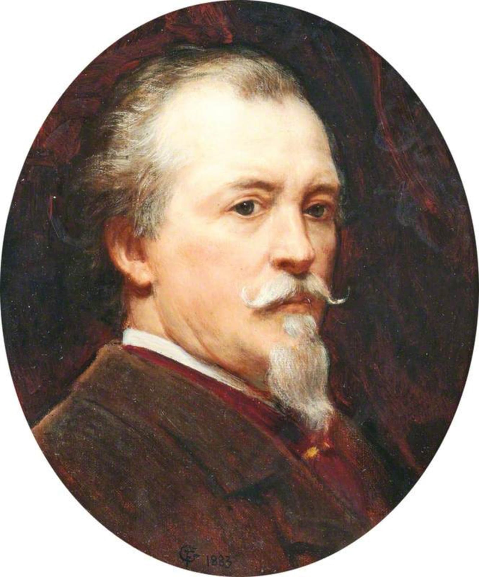ARTXLXXBN Famous Prints Artwork Pictures Poster Painting Art Self-Portrait Frederick Goodall Artwork Landscape Pictures for Home Decor 60x90cm