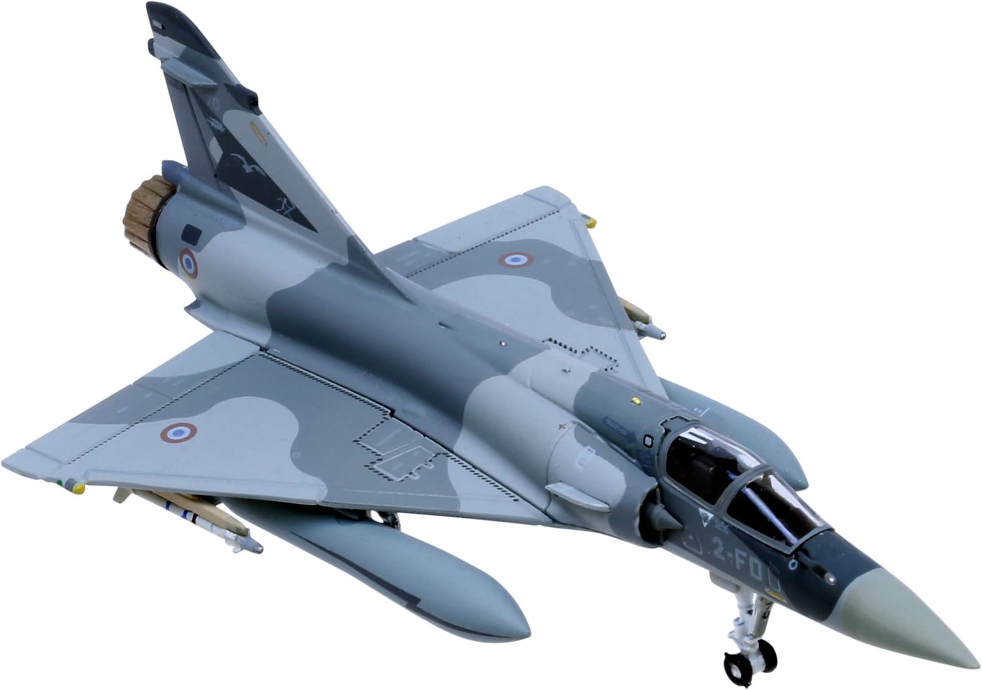 DaronHogan Wings 10890 Model Aeroplane Mirage 2000-5, BA102 Dijon, Metal 1/200e