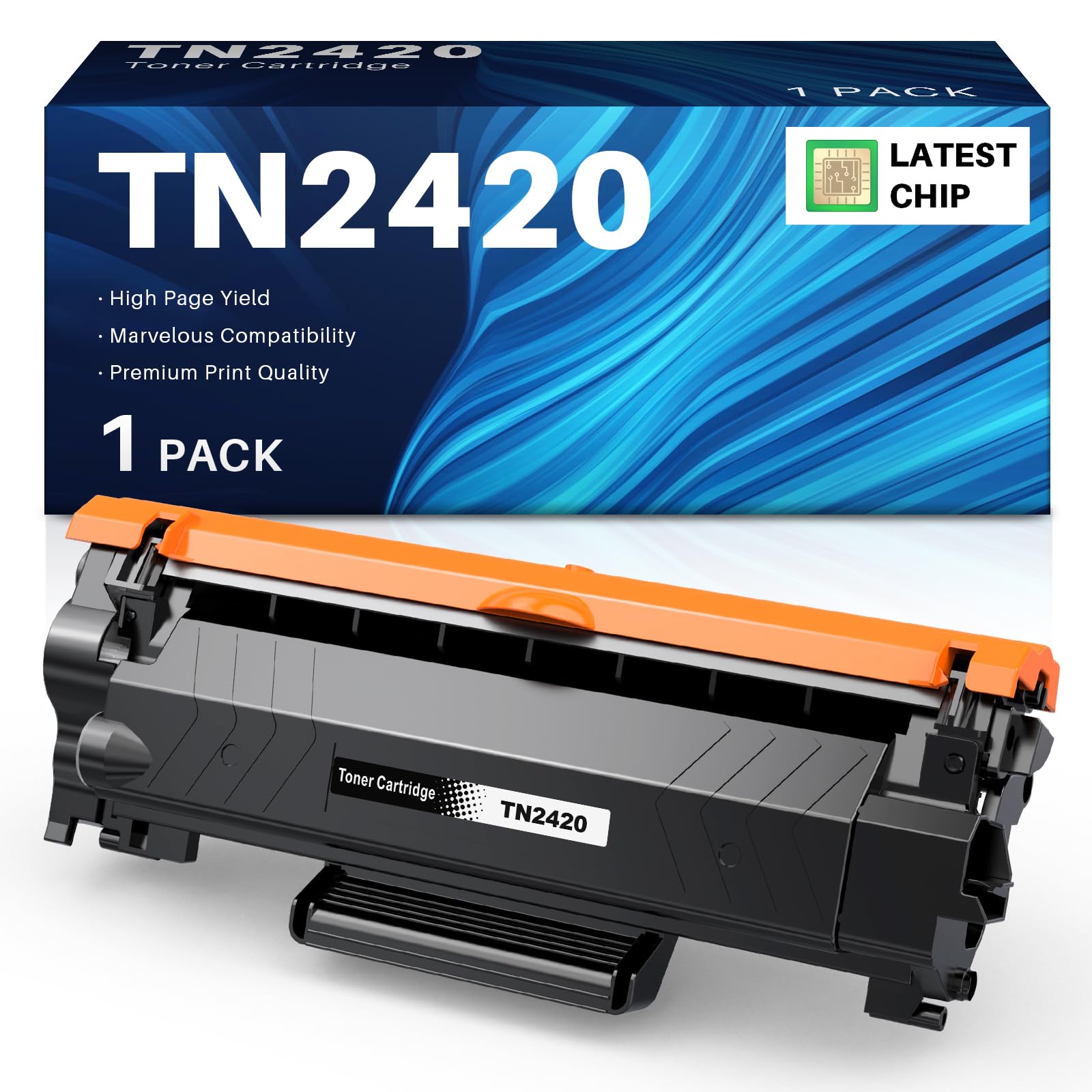 Amazon.co.jp: ブラックTN2420トナーカートリッジ Brother TN-2420 TN