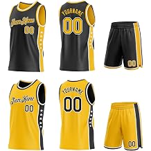 Custom Men Women Youth Reversible Basketball Jerseys and Shorts Set Double-Sided Personalized Sports Team Uniform Shirts